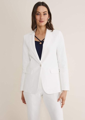 Phase Eight Ulrica Jackets White Australia | NJ7289435